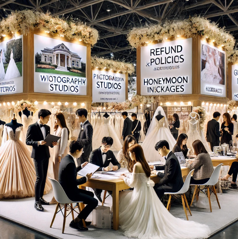 웨딩박람회계약